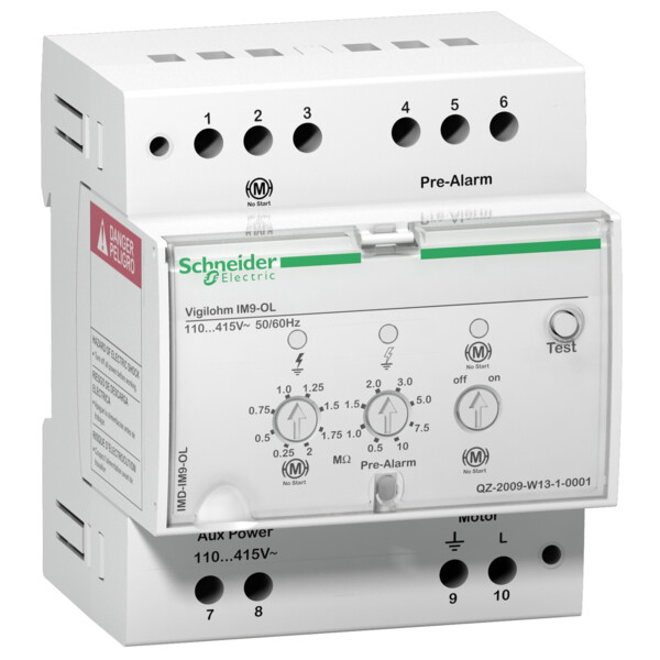 Vigilohm, Contrôleur Permanent d'Isolement IM9OL - Schneider Electric - IMD-IM9-OL