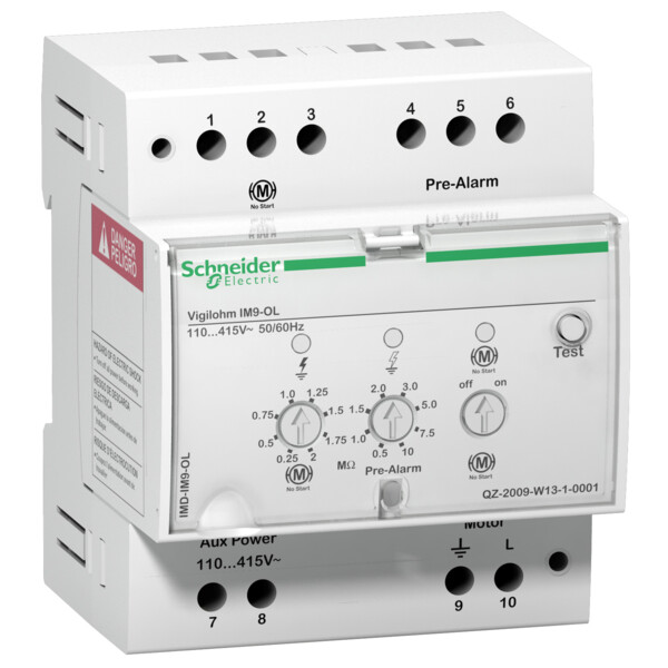 Vigilohm, Contrôleur Permanent d'Isolement IM9OL - Schneider Electric - IMD-IM9-OL