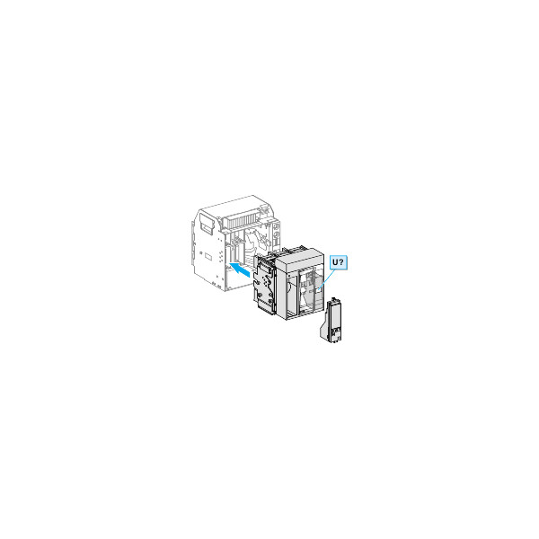 Schneider Electric Bloc de Coupure Compact Ns1000H 1000 A 4P Débrochable - Schneider Electric - 33395