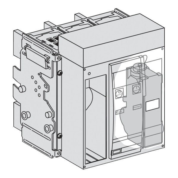 Schneider Electric Bloc de Coupure Compact Ns1250H 1250 A 3P Débrochable - Schneider Electric - 33401
