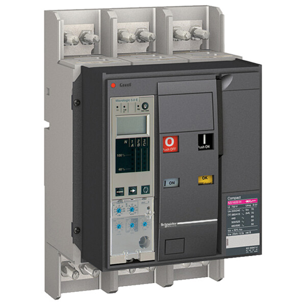 Schneider Electric Bloc de Coupure Compact Ns1600H 1600 A 3P Fixe - Schneider Electric - 33311