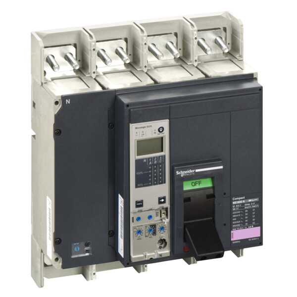 Schneider Electric Bloc de Coupure Compact Ns1600H 1600 A 4P Débrochable - Schneider Electric - 33415