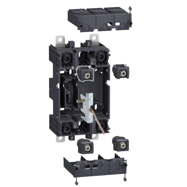 KIT COMPACT DEBROCHABLE 2P SUR SOCLE  ACCESSOIRE DISJONCTEUR NSX100 250 - Schneider Electric - LV429288