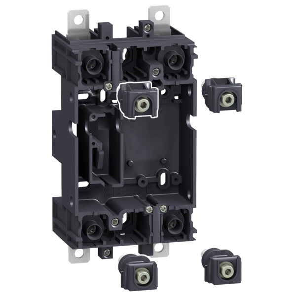 KIT COMPACT DEBROCHABLE 2P SUR SOCLE  ACCESSOIRE DISJONCTEUR NSX100 250 - Schneider Electric - LV429288