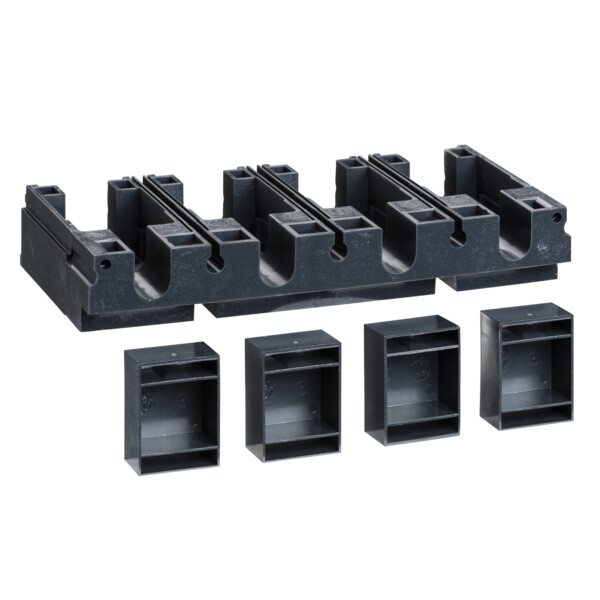 1 ADAPTATEUR RACCORDEMENTS SUR SOCLE 4P  ACCESSOIRE DISJONCTEUR NSX100 250 - Schneider Electric - LV429307
