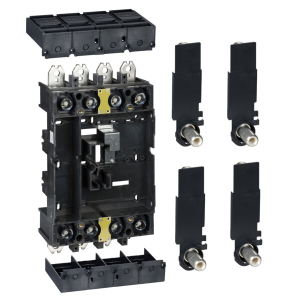 KIT COMPACT DEBROCHABLE 4P SUR SOCLE  ACCESSOIRE DISJONCTEUR NSX400 630 - Schneider Electric - LV432539