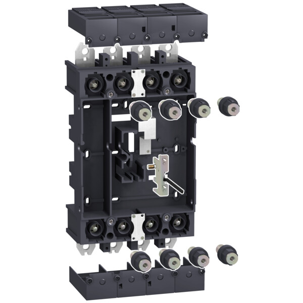 KIT COMPACT DEBROCHABLE 4P SUR SOCLE  ACCESSOIRE DISJONCTEUR NSX400 630 - Schneider Electric - LV432539