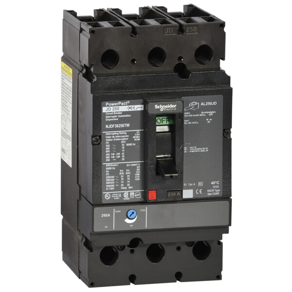 DISJONCTEUR BOITIER MOULE 600V 250A - Schneider Electric - NJGF36250TW