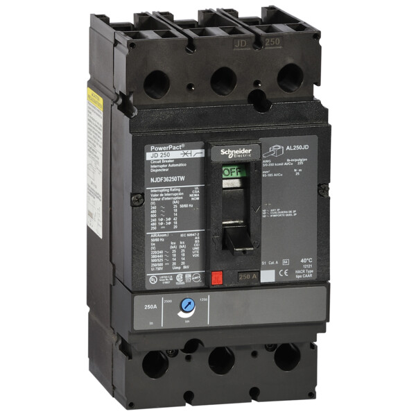 DISJONCTEUR BOITIER MOULE 600V 250A - Schneider Electric - NJGF36250TW