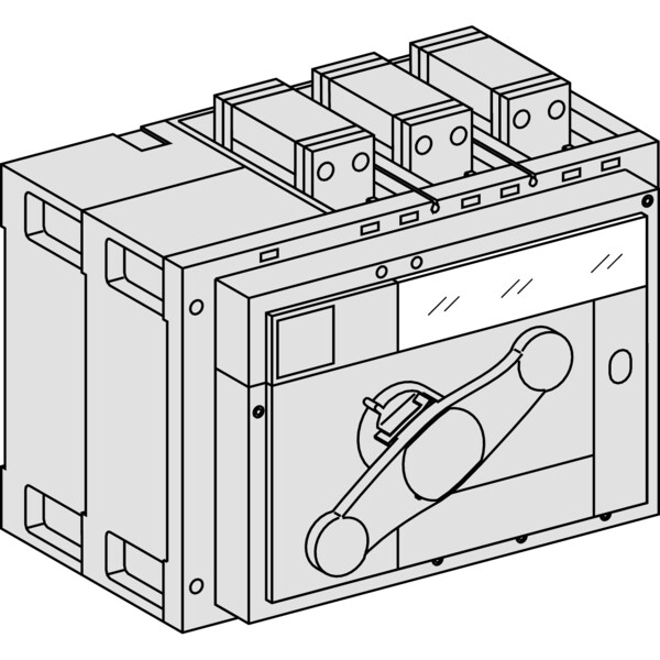 Schneider Electric Interrupteur sectionneur A Coupure Visible Interpact Inv2500 4P 2500 A - Schneider Electric - 31369