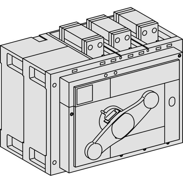 Schneider Electric Interrupteur sectionneur Boitier Moule Interpact Ins2000 4P 2000 A - Schneider Electric - 31339