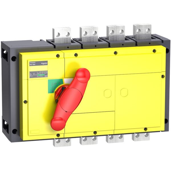 Schneider Electric Interrupteur sectionneur Boîtier Moulé Interpact Ins1250 4P 1250 A - Schneider Electric - 31349