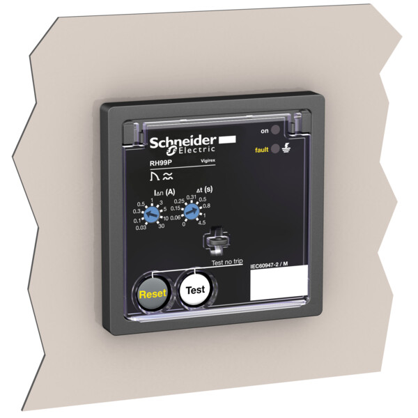 Schneider Electric Vigirex Rh99P 12-24Vac/12-48Vcc Sensibilité 0,03-30A Réarmement Automatique - Schneider Electric - 56290