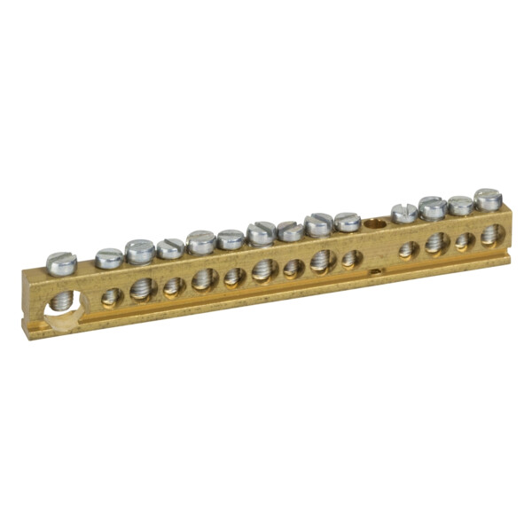 BARRETTE 125A  14 TROUS - Schneider Electric - 14965
