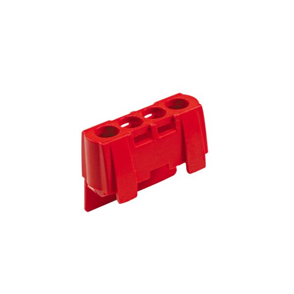 Schneider Electric Capot Bornier Ip2 4 Trous Rouge - Schneider Electric - 13588