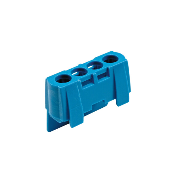 Schneider Electric Capot Bornier Ip2 4 Trous Bleu - Schneider Electric - 13589