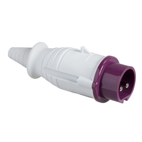 FICHE MOBILE DROITE 16A 2P      20-25V IP44 50-60HZ - Schneider Electric - 82301