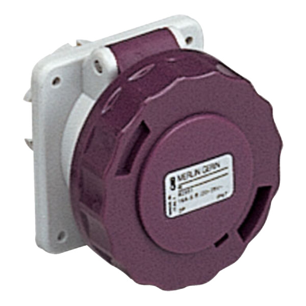 SOCLE PRISE ENC. DROIT 16A 2P   20/25V IP67 50-60HZ - Schneider Electric - 82951