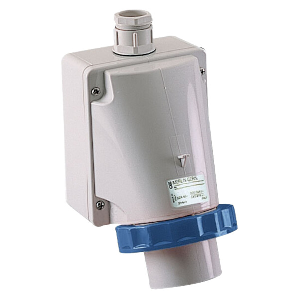 PratiKa - socle de connecteur industriel - 32 A - 2P+T - 200-250V CA - IP67 - Schneider Electric - 83566