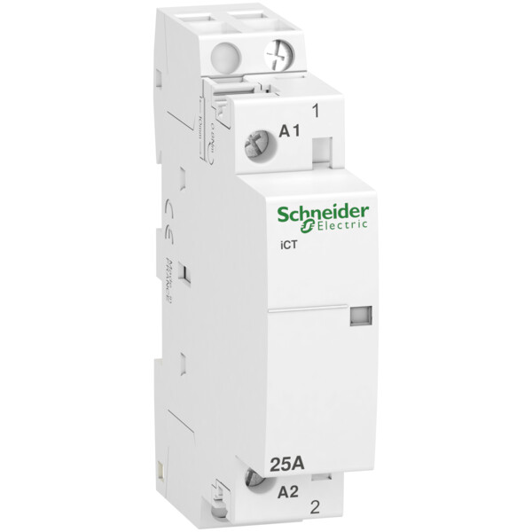 Acti9, iCT contacteur 25A 1NO 230...240VCA 50Hz - Schneider Electric - A9C20731