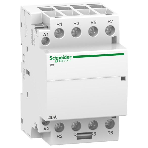 Acti9, iCT contacteur 40A 4NF 230...240VCA 50Hz - Schneider Electric - A9C20847