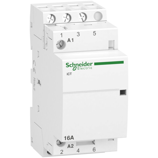 Acti9, iCT contacteur 16A 3NO  230...240VCA 50Hz - Schneider Electric - A9C22813