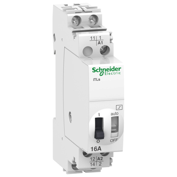 Acti9, iTLs télérupteur avec signal. à distance 16A NO 230.240VCA 110VCC 50-60Hz - Schneider Electric - A9C32811