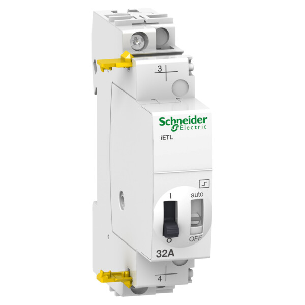 Acti9, iETL extension pour télérupteur 32A 1NO 230...240VCA 110VCC 50-60Hz - Schneider Electric - A9C32836