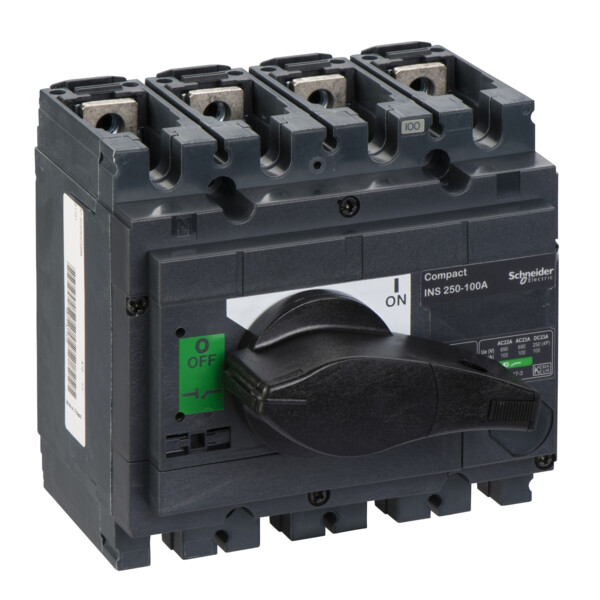 Schneider Electric Interrupteur sectionneur Interpact Ins250 4P 100 A - Schneider Electric - 31101