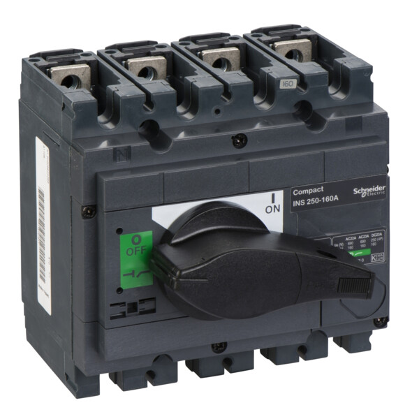 Schneider Electric Interrupteur sectionneur Interpact Ins250 4P 160 A - Schneider Electric - 31105