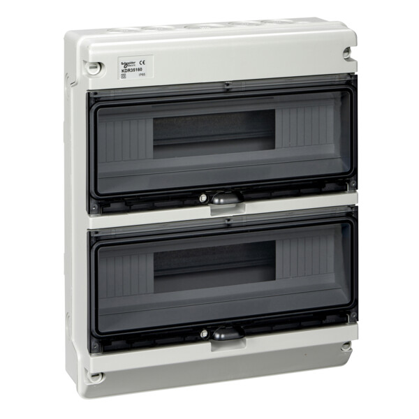 Kaedra XT coffret étanche pour appareillage modulaire 2rangées de 16modules IP65 - Schneider Electric - KDR35160