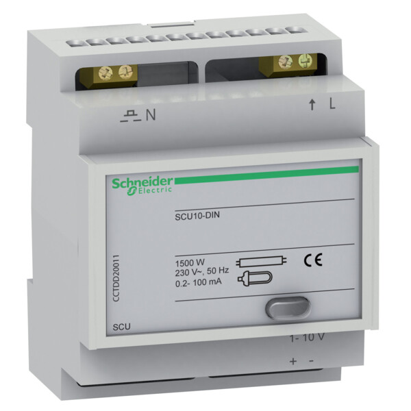 Schneider Electric Télévariateur 1-10V Scu10-Din pour Commande D'Éclairage - Schneider Electric - CCTDD20011