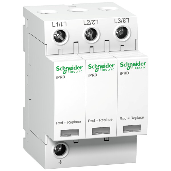 Acti9 - Parafoudre Iprd 8r - 8ka - 460v - 3p - It Avec Report De Signalisation - Schneider Electric - A9L08321