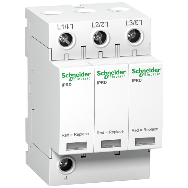 Acti9, iPRD 65r parafoudre 65 KA 350V 3P avec report signalisation - Schneider Electric - A9L65301