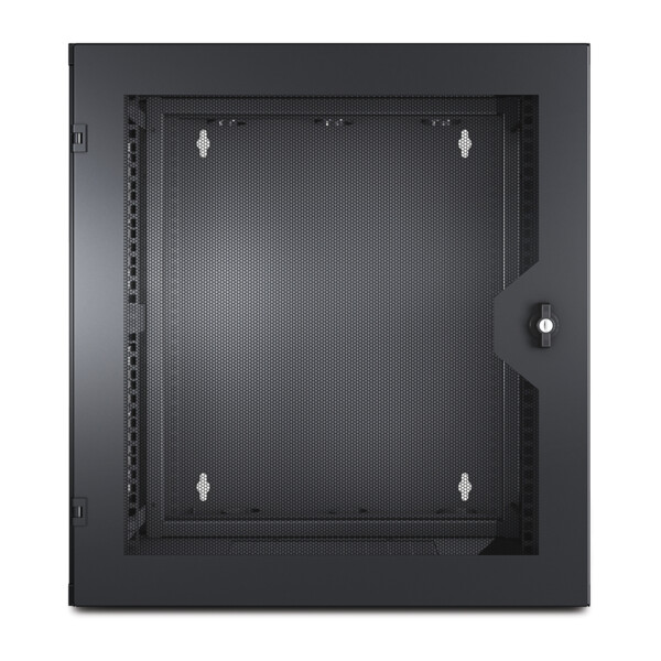 Schneider APC NetShelter WX 13U w/Threaded Hole Vertical Mounting Rail Vented Front Door - Schneider Electric - AR100HD
