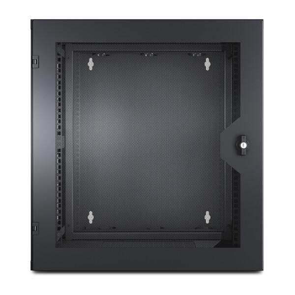 Schneider APC NetShelter WX 13U w/Threaded Hole Vertical Mounting Rail Vented Front Door - Schneider Electric - AR100HD