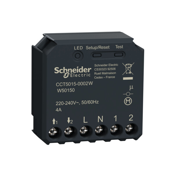 Wiser - micromodule encastré - zigbee - pour volet-roulant - Schneider Electric - CCT5015-0002W