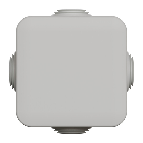 Boîte de dérivation 65x65x45 Schneider Mureva Box étanche 4 embouts Gris IP55 - Schneider Electric - ENN05002