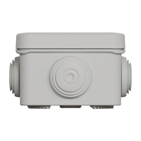 Boîte de dérivation 65x65x45 Schneider Mureva Box étanche 4 embouts Gris IP55 - Schneider Electric - ENN05002