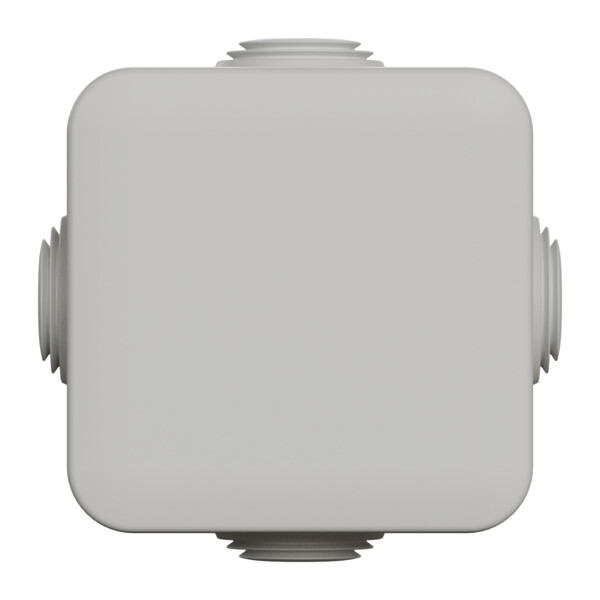 Boîte de dérivation 65x65x45 Schneider Mureva Box étanche 4 embouts Gris IP55 - Schneider Electric - ENN05002