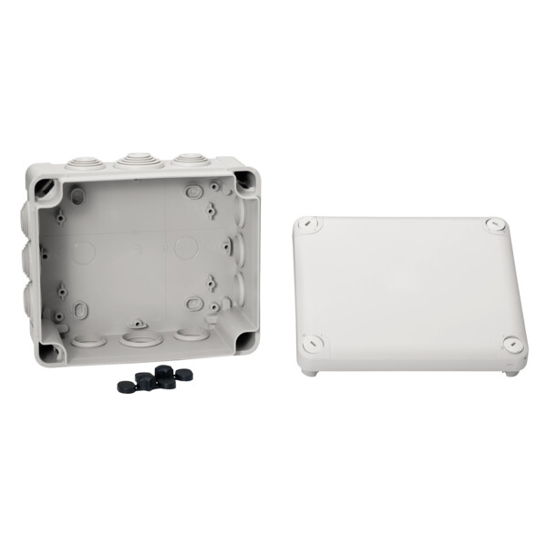 Boîte de dérivation 175x150x80 Schneider Mureva Box étanche 12 embouts Gris IP55  - Schneider Electric - ENN05010