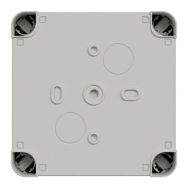 Boîte de dérivation 105x105x55 Schneider Mureva Box étanche 7 entrées défonçable pour PE Gris - Schneider Electric - ENN05085