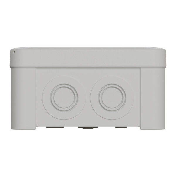 Boîte de dérivation 105x105x55 Schneider Mureva Box étanche 7 entrées défonçable pour PE Gris - Schneider Electric - ENN05085