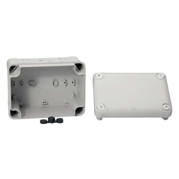 Boîte de dérivation 150x105x80 Schneider Mureva Box étanche 14 entrées défonçables pour PE Gris - Schneider Electric - ENN05087