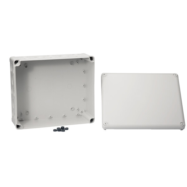 Boîte de dérivation 325x275x120 Schneider Mureva Box étanche 32 entrées défonçables pour PE Gris - Schneider Electric - ENN05099