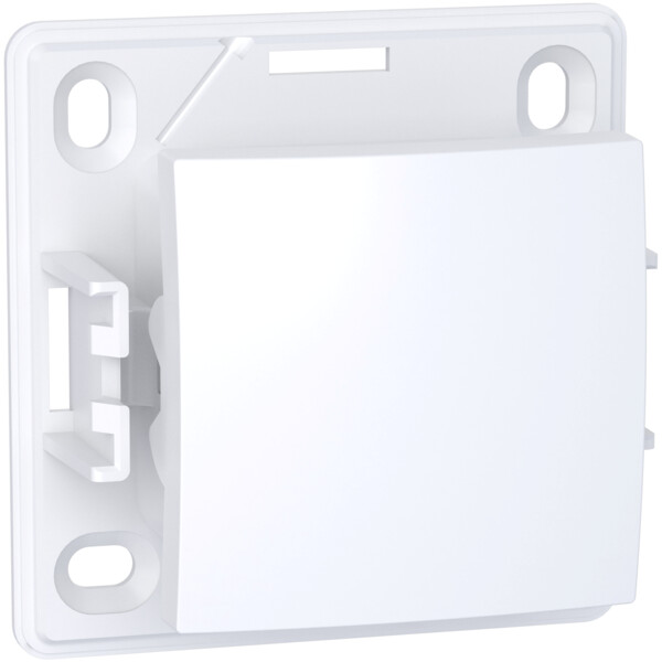 Alréa, Poussoir à fermeture, blanc polaire - Schneider Electric - ALB61053P