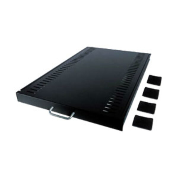 Apc Sliding Shelf - 100lbs/45kg Black - Schneider Electric - AR8123BLK