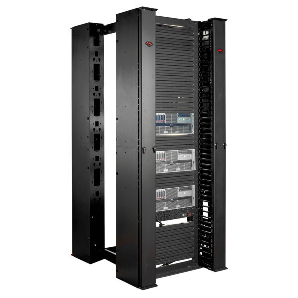 Panneau de fin de rangée pour gestionnaire de câbles vertical à un seul côté - Schneider Electric - AR8678