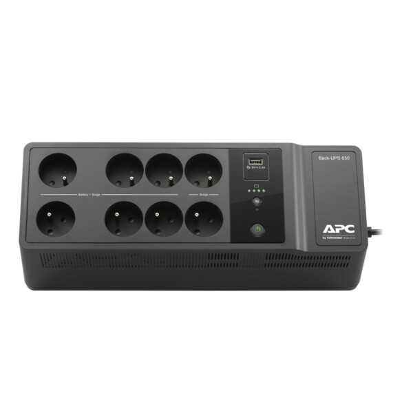 Back-ups - onduleurs monophasés off-line -650va - 230v - 1usb - 6+2 prises fr - Schneider Electric - BE650G2-FR