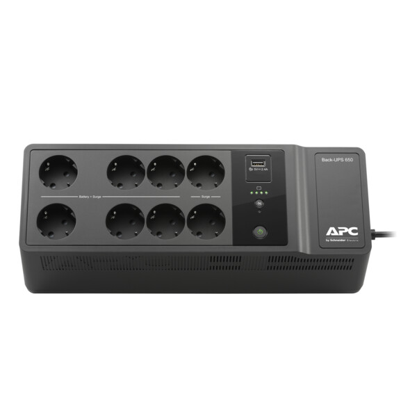 Back-ups - onduleurs monophasés off-line - 650va - 230v - 1usb - 6+2 prises gr - Schneider Electric - BE650G2-GR
